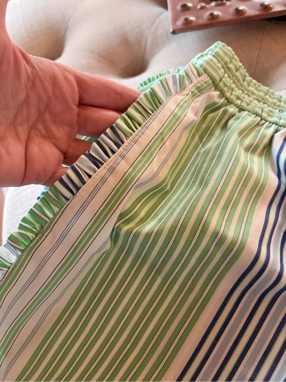 New Free Assembly ruffle shorts